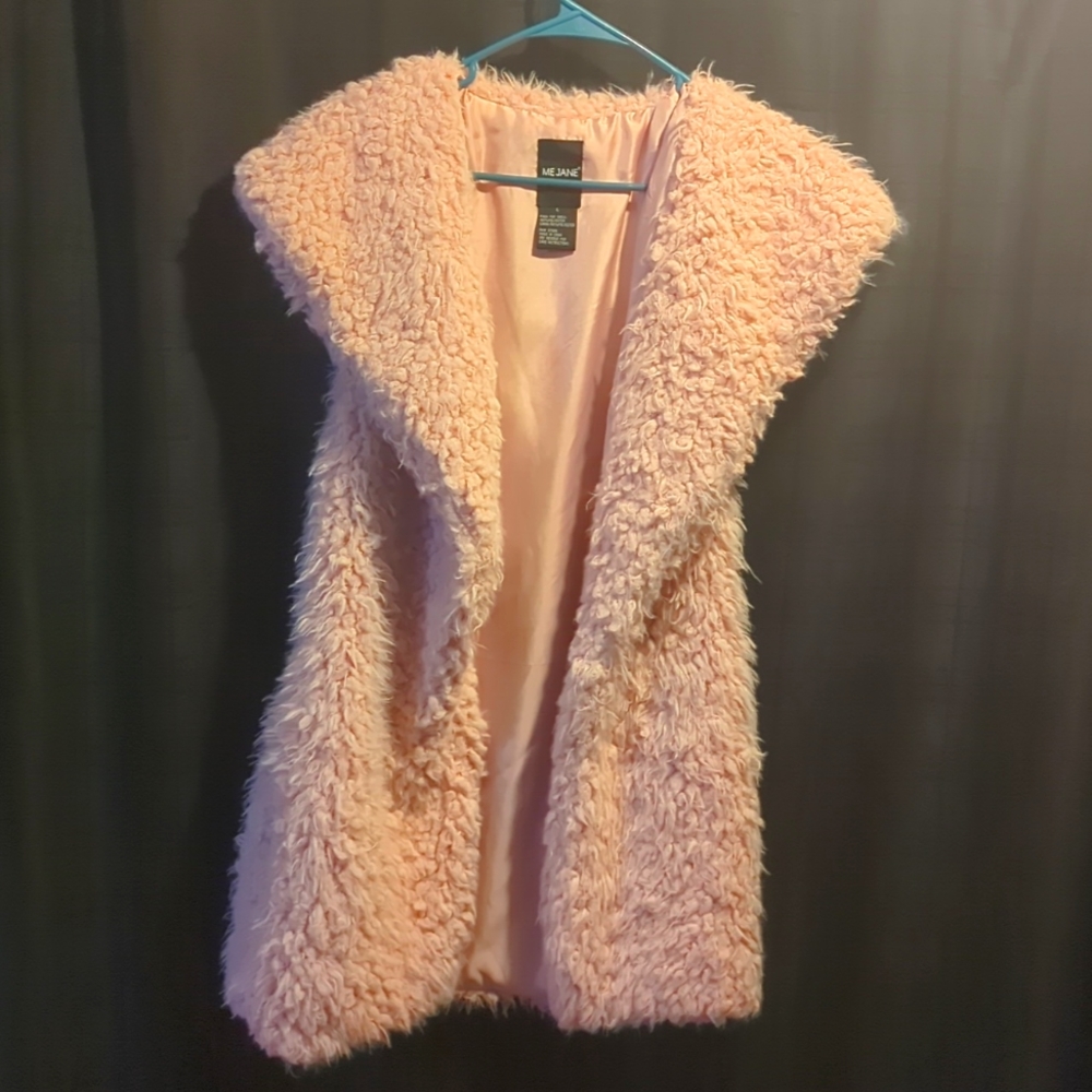 Faux fur vest